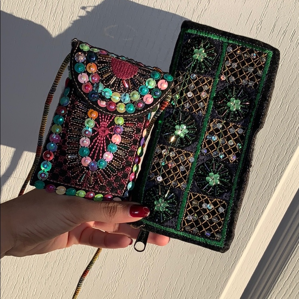 Handmade purses from Pakistan